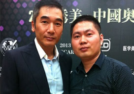 广州环球360与明星合影