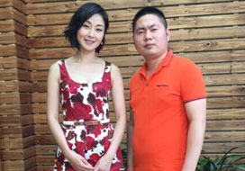 广州环球360与明星合影